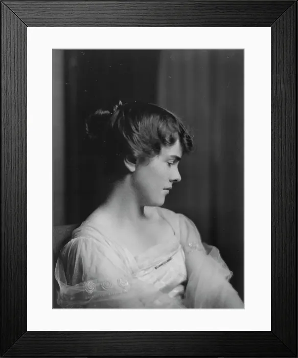 Framed Print : Beaver, Miss, portrait photograph, 1915. Creator: Arnold Genthe Framed Print : Beaver, Miss, portrait photograph, 1915. Creator: Arnold Genthe
