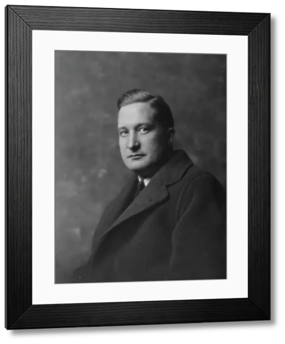 Framed Print : Beck, Charles, Mr. portrait photograph, 1915 Dec. or 1916 Jan. Creator: Arnold Genthe Framed Print : Beck, Charles, Mr. portrait photograph, 1915 Dec. or 1916 Jan. Creator: Arnold Genthe