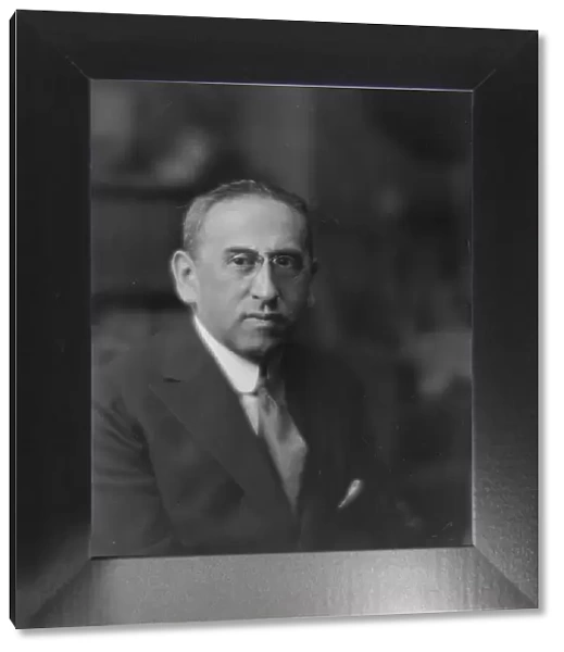 Beck, Martin, Mr. portrait photograph, 1916 May 9. Creator: Arnold Genthe