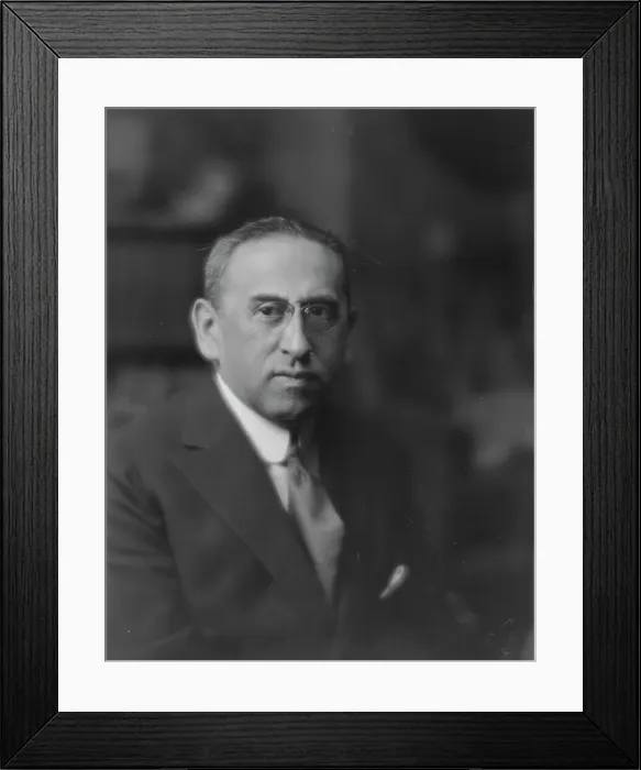 Framed Print : Beck, Martin, Mr. portrait photograph, 1916 May 9. Creator: Arnold Genthe Framed Print : Beck, Martin, Mr. portrait photograph, 1916 May 9. Creator: Arnold Genthe