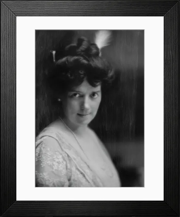 Framed Print : Birmingham, Lillian, Miss, portrait photograph, 1913 July 10. Creator: Arnold Genthe