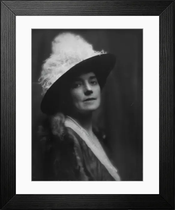 Framed Print : Birmingham, Lillian, Miss, portrait photograph, 1913 July 10. Creator: Arnold Genthe Framed Print : Birmingham, Lillian, Miss, portrait photograph, 1913 July 10. Creator: Arnold Genthe