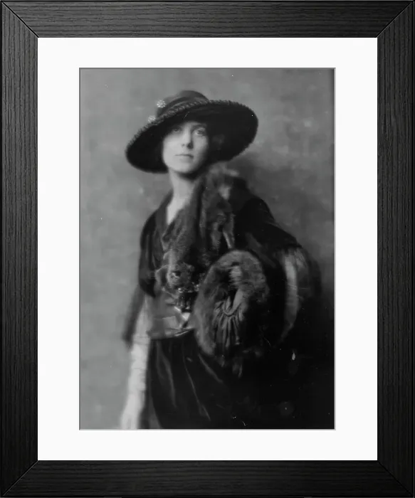 Framed Print : Blair, Lucy, Miss, portrait photograph, 1914 Apr. 12. Creator: Arnold Genthe Framed Print : Blair, Lucy, Miss, portrait photograph, 1914 Apr. 12. Creator: Arnold Genthe