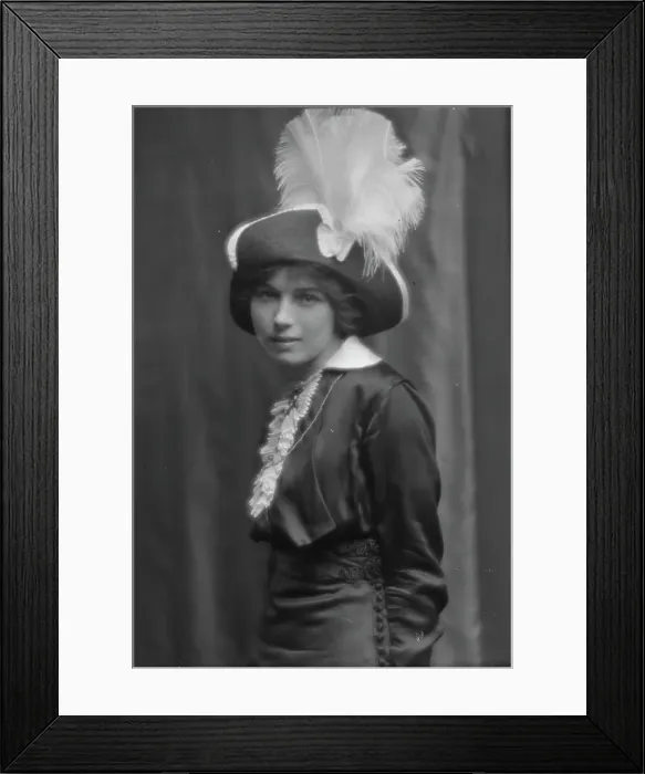 Framed Print : Blair, Sophia, Miss, portrait photograph, 1912 July 5. Creator: Arnold Genthe Framed Print : Blair, Sophia, Miss, portrait photograph, 1912 July 5. Creator: Arnold Genthe