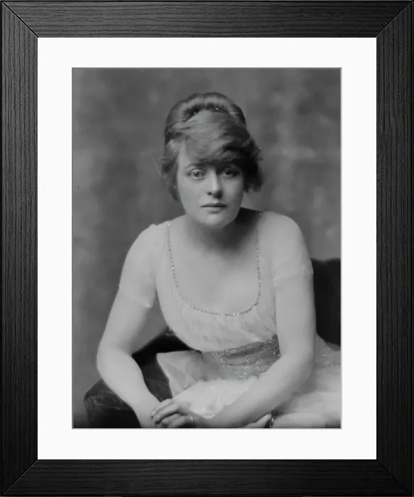 Framed Print : Boland, Mary, Miss, portrait photograph, 1914 June 5. Creator: Arnold Genthe Framed Print : Boland, Mary, Miss, portrait photograph, 1914 June 5. Creator: Arnold Genthe