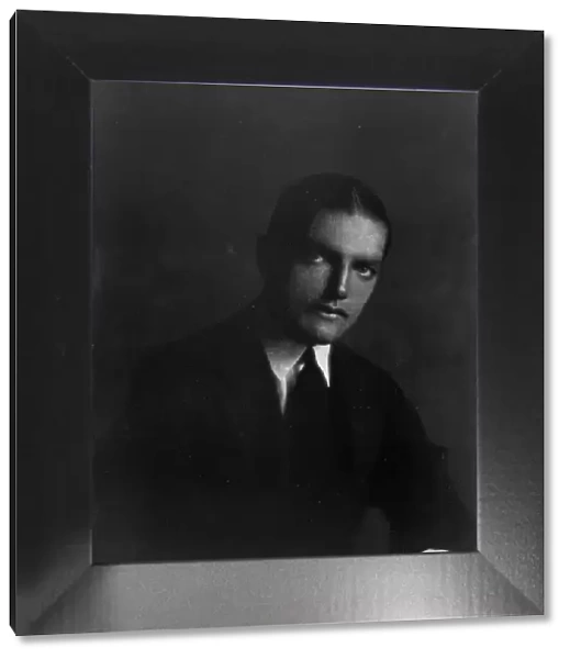 Bouvier, J.V. 3rd, Mr. portrait photograph, 1916. Creator: Arnold Genthe