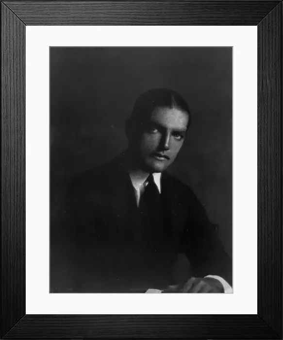 Framed Print : Bouvier, J.V. 3rd, Mr. portrait photograph, 1916. Creator: Arnold Genthe Framed Print : Bouvier, J.V. 3rd, Mr. portrait photograph, 1916. Creator: Arnold Genthe