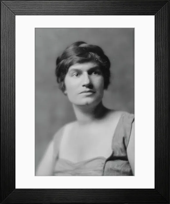 Framed Print : Braden, Adele, Miss, portrait photograph, 1915 Nov. 5. Creator: Arnold Genthe Framed Print : Braden, Adele, Miss, portrait photograph, 1915 Nov. 5. Creator: Arnold Genthe