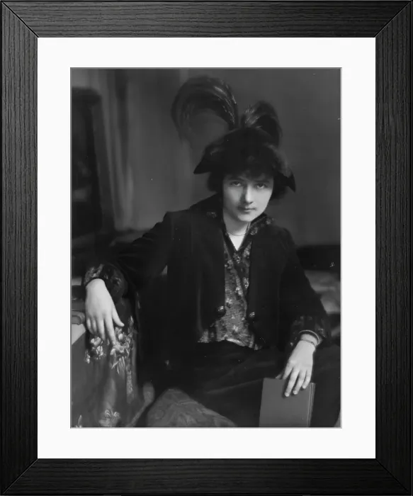 Framed Print : Breckenfeld, Meta, Miss, portrait photograph, 1913. Creator: Arnold Genthe Framed Print : Breckenfeld, Meta, Miss, portrait photograph, 1913. Creator: Arnold Genthe