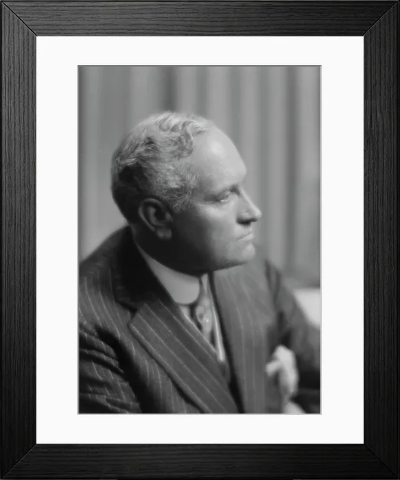 Framed Print : Breese, James L. Mr. portrait photograph, 1914. Creator: Arnold Genthe Framed Print : Breese, James L. Mr. portrait photograph, 1914. Creator: Arnold Genthe