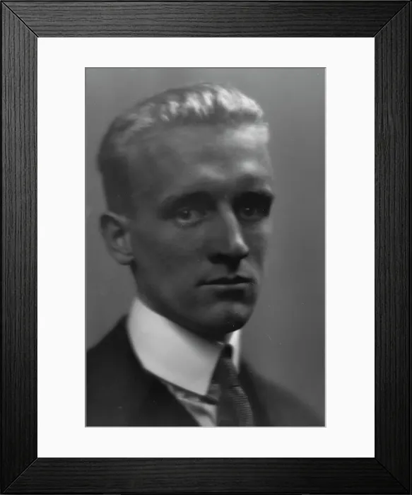 Framed Print : Brown, Richard C. Mr. portrait photograph, 1913. Creator: Arnold Genthe Framed Print : Brown, Richard C. Mr. portrait photograph, 1913. Creator: Arnold Genthe