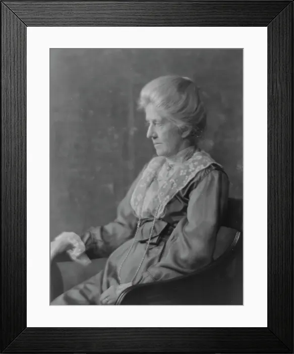 Framed Print : Bruce, James M. Mrs. portrait photograph, 1916. Creator: Arnold Genthe Framed Print : Bruce, James M. Mrs. portrait photograph, 1916. Creator: Arnold Genthe