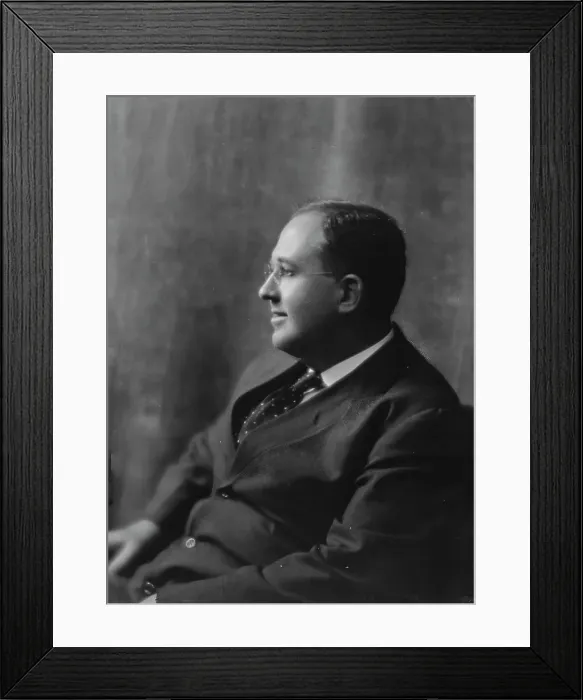 Framed Print : Bruce, Ned, Mr. portrait photograph, 1915 June 12. Creator: Arnold Genthe Framed Print : Bruce, Ned, Mr. portrait photograph, 1915 June 12. Creator: Arnold Genthe