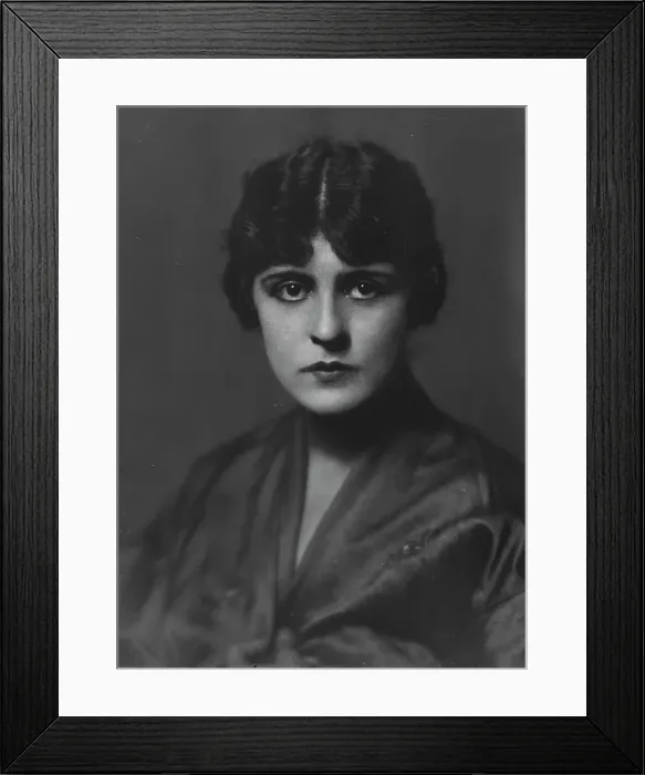 Framed Print : Bruns, Julia, Miss, portrait photograph, not before 1916. Creator: Arnold Genthe Framed Print : Bruns, Julia, Miss, portrait photograph, not before 1916. Creator: Arnold Genthe