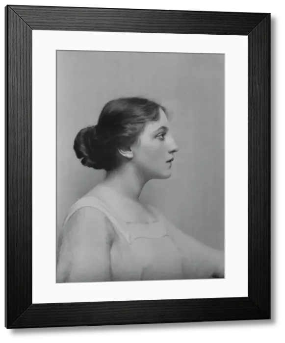 Framed Print : Bruns, Mona, Miss, portrait photograph, 1916. Creator: Arnold Genthe Framed Print : Bruns, Mona, Miss, portrait photograph, 1916. Creator: Arnold Genthe