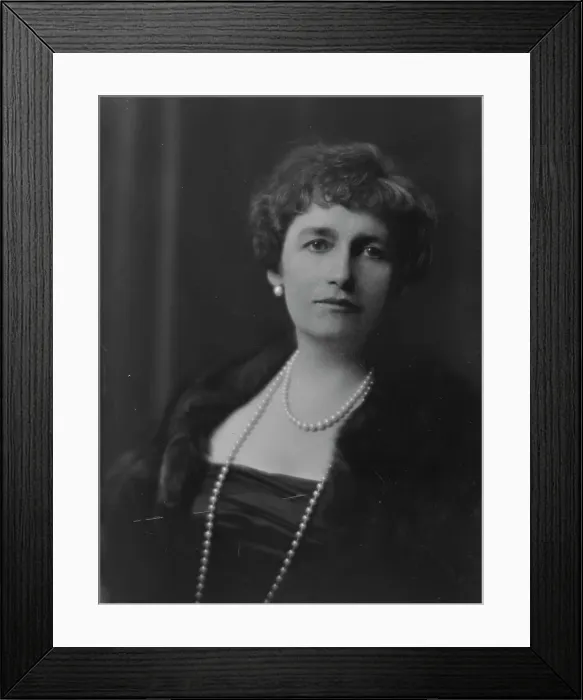 Framed Print : Byrne, James, Mrs. portrait photograph, 1917 June 2. Creator: Arnold Genthe Framed Print : Byrne, James, Mrs. portrait photograph, 1917 June 2. Creator: Arnold Genthe
