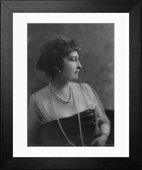 Framed Print : Byrne, James, Mrs. portrait photograph, 1917 June 2. Creator: Arnold Genthe Framed Print : Byrne, James, Mrs. portrait photograph, 1917 June 2. Creator: Arnold Genthe