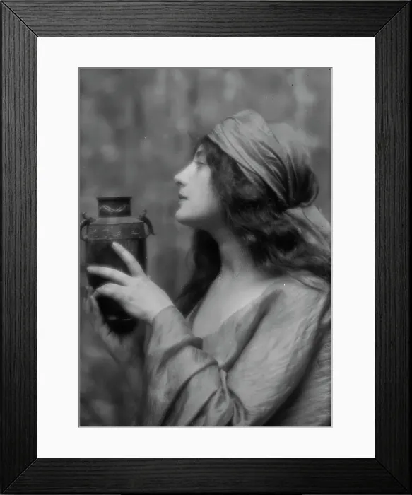 Framed Print : Carter, Malvina Longfellow, portrait photograph, 1912 or 1913. Creator: Arnold Genthe Framed Print : Carter, Malvina Longfellow, portrait photograph, 1912 or 1913. Creator: Arnold Genthe