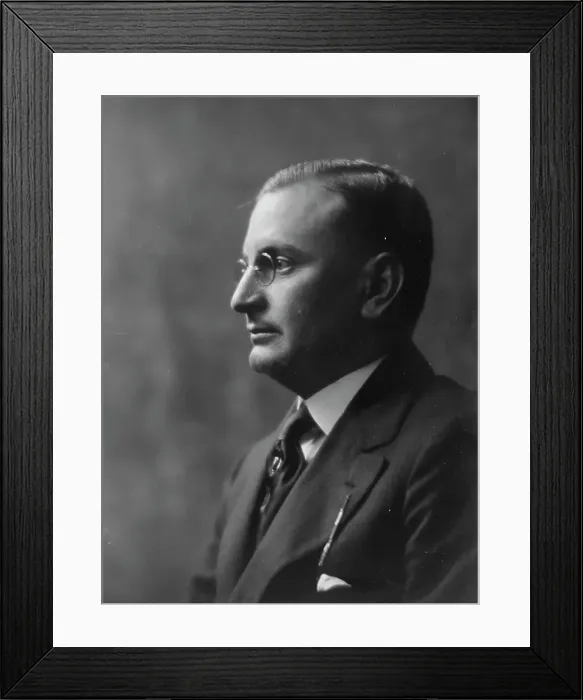 Framed Print : Cassidy, John H. Mr. portrait photograph, 1917 July. Creator: Arnold Genthe Framed Print : Cassidy, John H. Mr. portrait photograph, 1917 July. Creator: Arnold Genthe