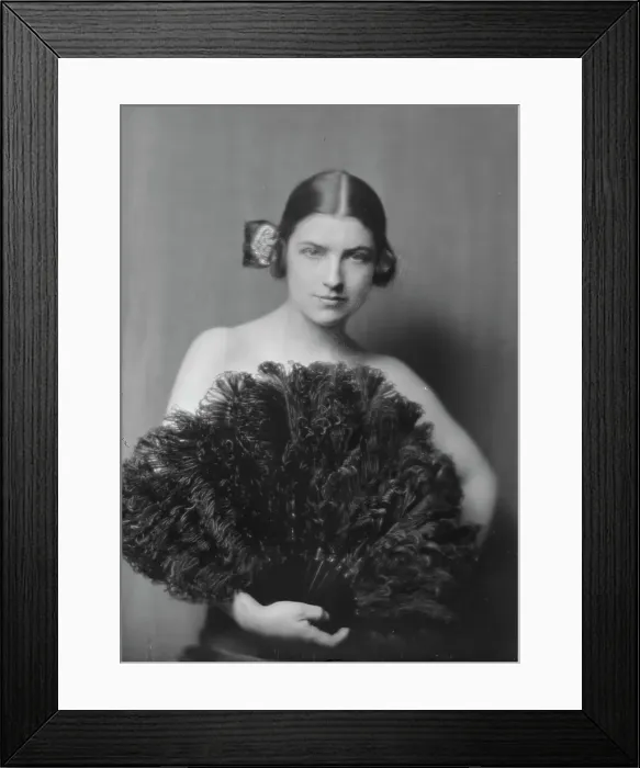 Framed Print : Cavaugh, Lucile, Miss, portrait photograph, 1917 May 10. Creator: Arnold Genthe Framed Print : Cavaugh, Lucile, Miss, portrait photograph, 1917 May 10. Creator: Arnold Genthe