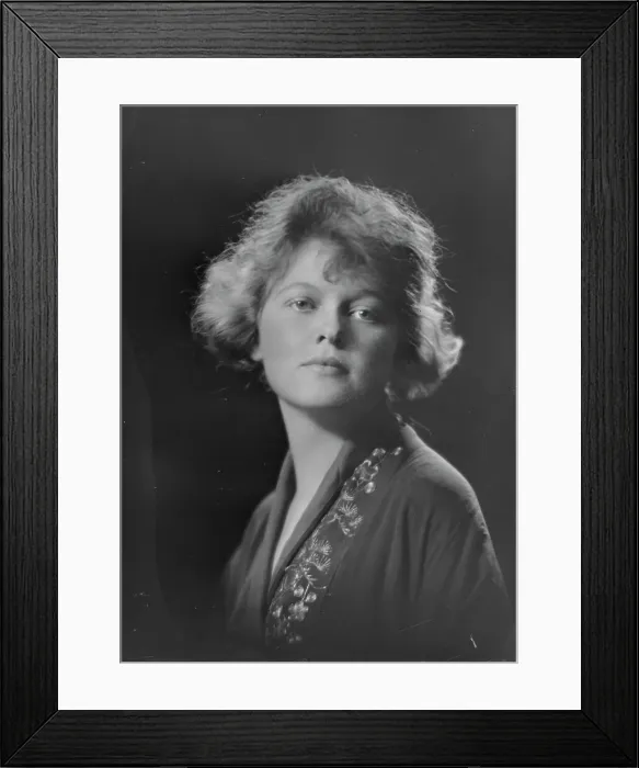 Framed Print : Chamberlain, Margaret, Miss, portrait photograph, between 1917 and 1920. Creator: Arnold Genthe Framed Print : Chamberlain, Margaret, Miss, portrait photograph, between 1917 and 1920. Creator: Arnold Genthe