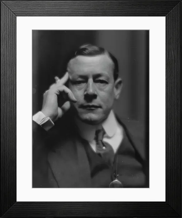 Framed Print : Chambers, Haddan, Mr. portrait photograph, 1913. Creator: Arnold Genthe Framed Print : Chambers, Haddan, Mr. portrait photograph, 1913. Creator: Arnold Genthe