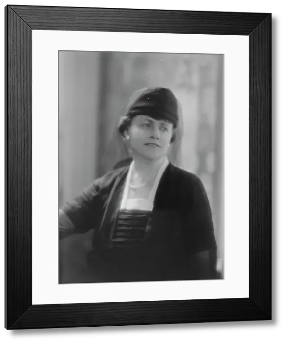 Framed Print : Chapin, S.B. Mrs. portrait photograph, 1917 Oct. 16. Creator: Arnold Genthe Framed Print : Chapin, S.B. Mrs. portrait photograph, 1917 Oct. 16. Creator: Arnold Genthe
