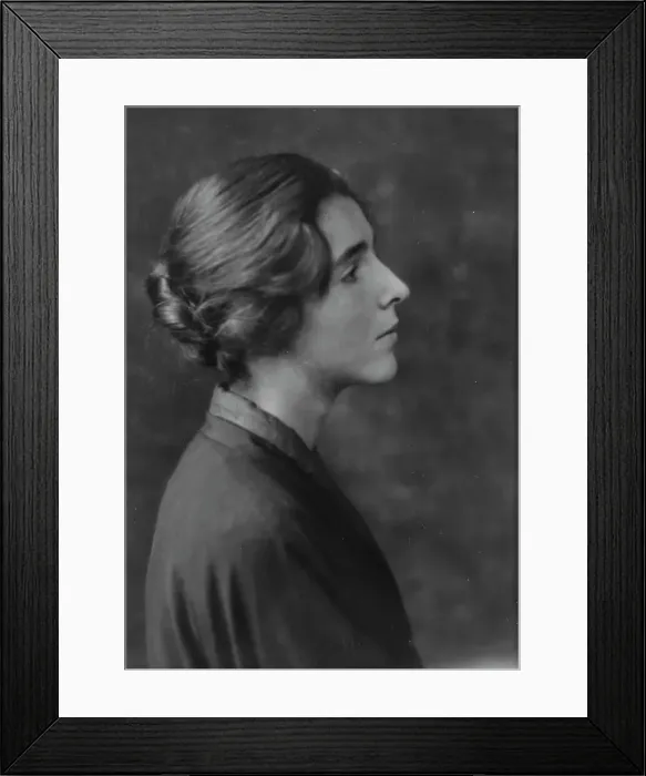 Framed Print : Clark, Estelle, Miss, portrait photograph, 1915 Nov. 2 or Nov. 4. Creator: Arnold Genthe Framed Print : Clark, Estelle, Miss, portrait photograph, 1915 Nov. 2 or Nov. 4. Creator: Arnold Genthe