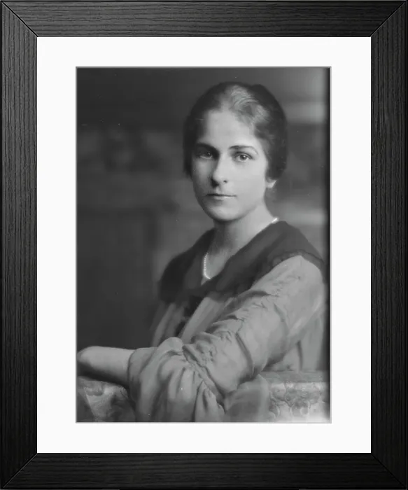 Framed Print : Colt, R.C. Mrs. portrait photograph, 1916 Apr. 6. Creator: Arnold Genthe