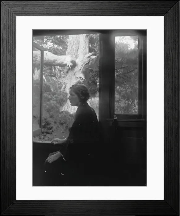 Framed Print : Cooke, Helen, Miss, portrait photograph, 1909 July 15. Creator: Arnold Genthe Framed Print : Cooke, Helen, Miss, portrait photograph, 1909 July 15. Creator: Arnold Genthe