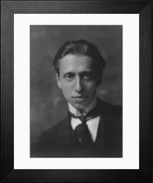 Framed Print : Cooper, Charles, Mr. portrait photograph, 1916. Creator: Arnold Genthe Framed Print : Cooper, Charles, Mr. portrait photograph, 1916. Creator: Arnold Genthe