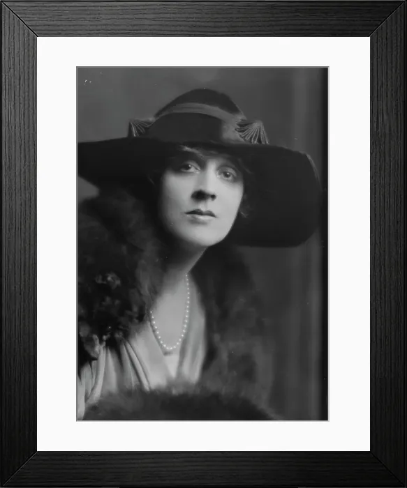 Framed Print : Cowl, Jane, Miss, portrait photograph, 1914 Dec. 30. Creator: Arnold Genthe Framed Print : Cowl, Jane, Miss, portrait photograph, 1914 Dec. 30. Creator: Arnold Genthe