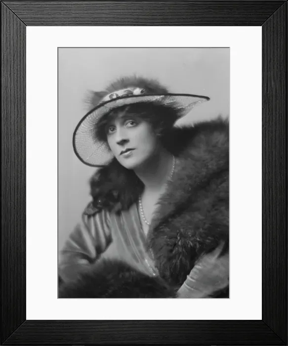 Framed Print : Cowl, Jane, Miss, portrait photograph, 1914 Dec. 30. Creator: Arnold Genthe Framed Print : Cowl, Jane, Miss, portrait photograph, 1914 Dec. 30. Creator: Arnold Genthe