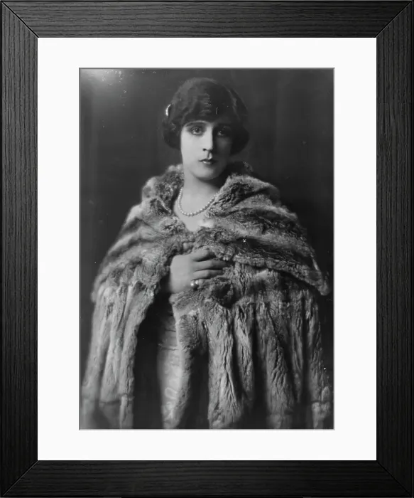Framed Print : Cowl, Jane, Miss, portrait photograph, 1917 Sept. 17. Creator: Arnold Genthe Framed Print : Cowl, Jane, Miss, portrait photograph, 1917 Sept. 17. Creator: Arnold Genthe