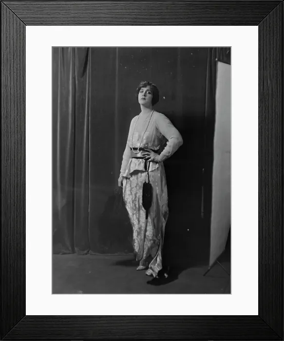 Framed Print : Cowl, Jane, Miss, portrait photograph, 1918 Oct. 14. Creator: Arnold Genthe Framed Print : Cowl, Jane, Miss, portrait photograph, 1918 Oct. 14. Creator: Arnold Genthe