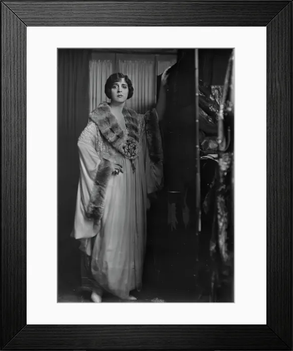Framed Print : Cowl, Jane, Miss, portrait photograph, 1918 Oct. 14. Creator: Arnold Genthe Framed Print : Cowl, Jane, Miss, portrait photograph, 1918 Oct. 14. Creator: Arnold Genthe