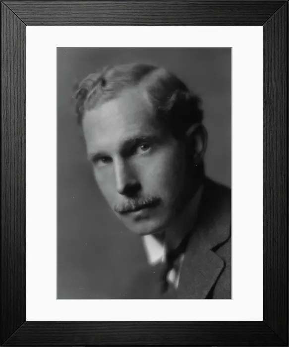 Framed Print : Cushing, Charles Phelps, Mr. portrait photograph, 1914. Creator: Arnold Genthe