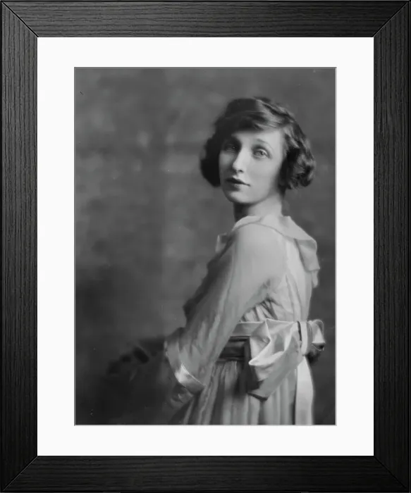 Framed Print : Dalmain, M. Miss, portrait photograph, 1915 May 15. Creator: Arnold Genthe Framed Print : Dalmain, M. Miss, portrait photograph, 1915 May 15. Creator: Arnold Genthe