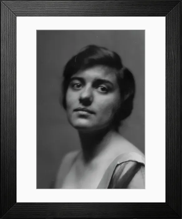 Framed Print : Damrosch, Alice, Miss, portrait photograph, 1913 Dec. 18. Creator: Arnold Genthe Framed Print : Damrosch, Alice, Miss, portrait photograph, 1913 Dec. 18. Creator: Arnold Genthe