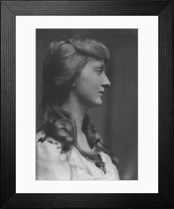 Framed Print : Dangerfield, Miss, portrait photograph, 1916 Mar. 28. Creator: Arnold Genthe Framed Print : Dangerfield, Miss, portrait photograph, 1916 Mar. 28. Creator: Arnold Genthe