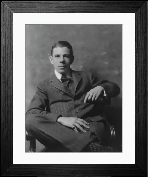 Framed Print : Davenport, McHarg, Mr. portrait photograph, 1916. Creator: Arnold Genthe Framed Print : Davenport, McHarg, Mr. portrait photograph, 1916. Creator: Arnold Genthe
