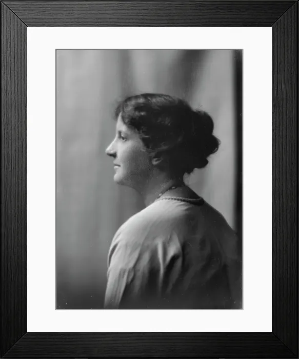 Framed Print : Davies, W.W. Mrs. portrait photograph, 1917 Oct. 21. Creator: Arnold Genthe Framed Print : Davies, W.W. Mrs. portrait photograph, 1917 Oct. 21. Creator: Arnold Genthe