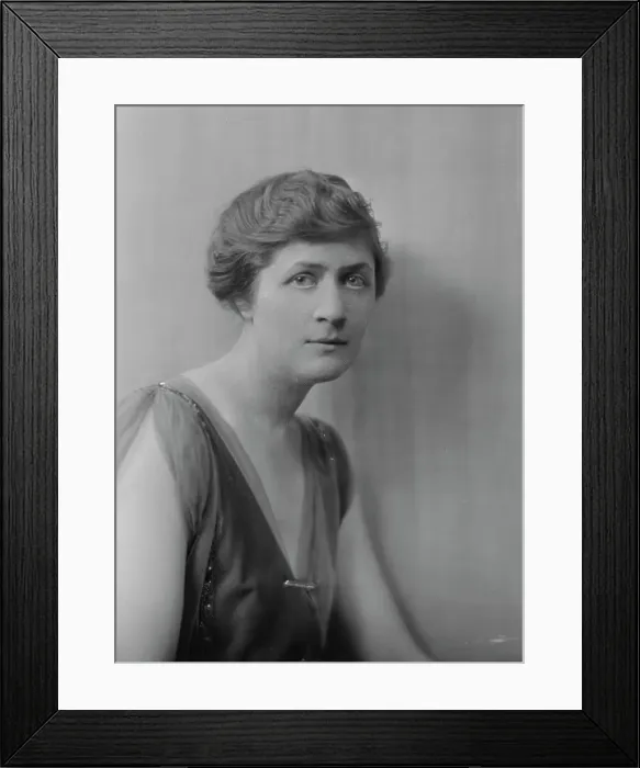 Framed Print : Davis, Clark, Mrs. portrait photograph, 1916. Creator: Arnold Genthe Framed Print : Davis, Clark, Mrs. portrait photograph, 1916. Creator: Arnold Genthe