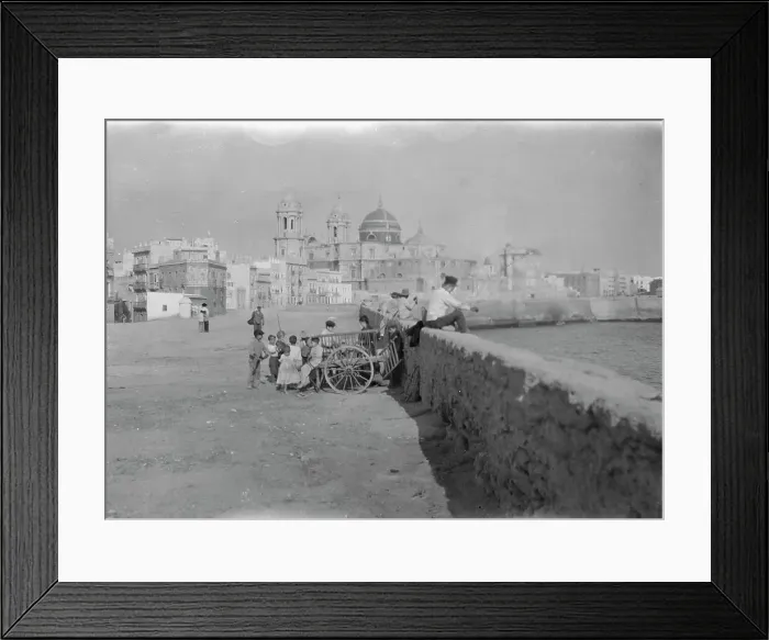 Framed Print : Travel views of Europe, between 1904 and 1938. Creator: Arnold Genthe Framed Print : Travel views of Europe, between 1904 and 1938. Creator: Arnold Genthe