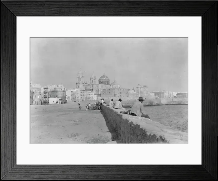 Framed Print : Travel views of Europe, between 1904 and 1938. Creator: Arnold Genthe Framed Print : Travel views of Europe, between 1904 and 1938. Creator: Arnold Genthe