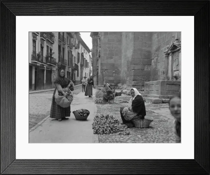 Framed Print : Travel views of Europe, between 1904 and 1938. Creator: Arnold Genthe Framed Print : Travel views of Europe, between 1904 and 1938. Creator: Arnold Genthe