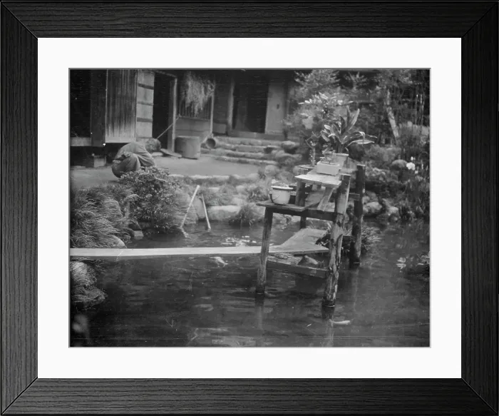 Framed Print : Travel views of Japan and Korea, 1908. Creator: Arnold Genthe Framed Print : Travel views of Japan and Korea, 1908. Creator: Arnold Genthe