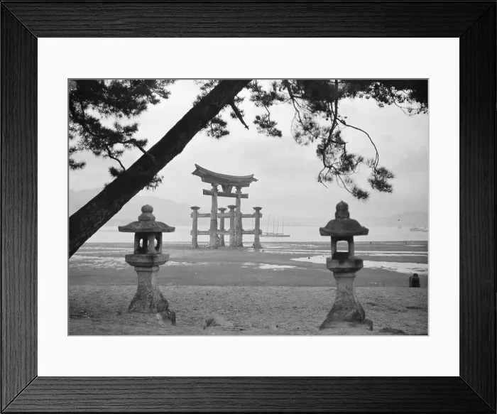 Framed Print : Travel views of Japan and Korea, 1908. Creator: Arnold Genthe Framed Print : Travel views of Japan and Korea, 1908. Creator: Arnold Genthe