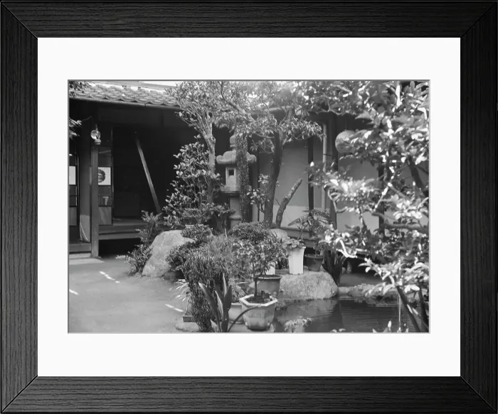 Framed Print : Travel views of Japan and Korea, 1908. Creator: Arnold Genthe Framed Print : Travel views of Japan and Korea, 1908. Creator: Arnold Genthe