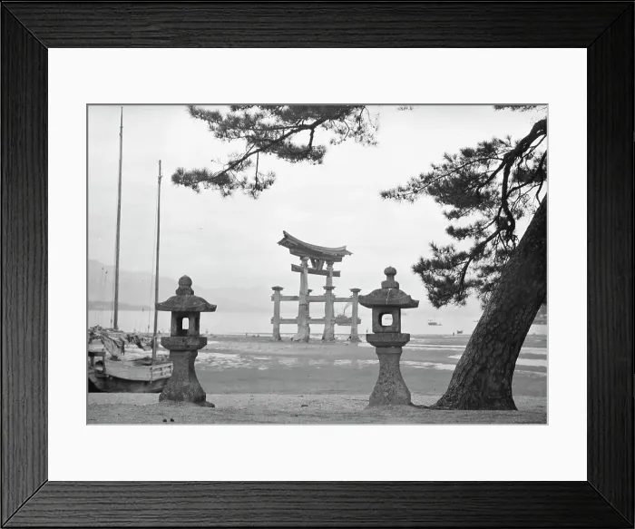 Framed Print : Travel views of Japan and Korea, 1908. Creator: Arnold Genthe Framed Print : Travel views of Japan and Korea, 1908. Creator: Arnold Genthe